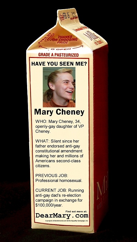 Missing: Mary Cheney