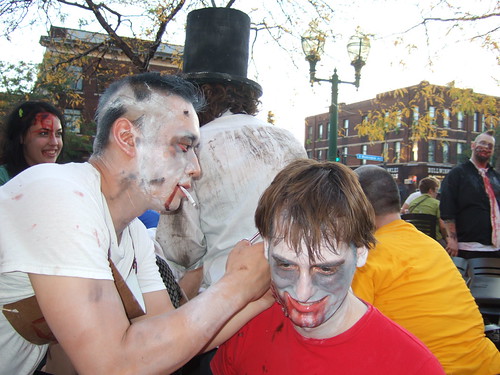 Garrick cuts my hair