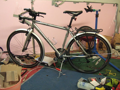 Bike upgrade: finished product