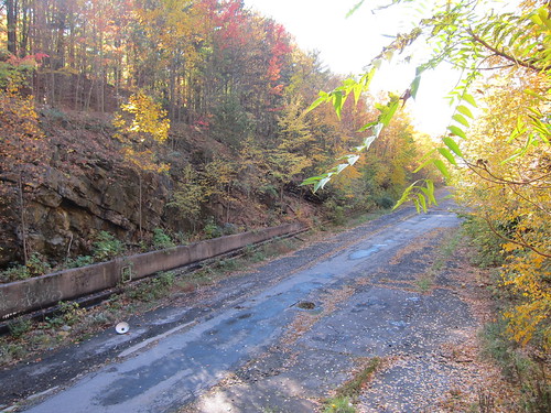 Road bed from control room