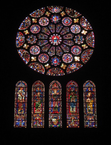 Chartes Cathedral stained glass