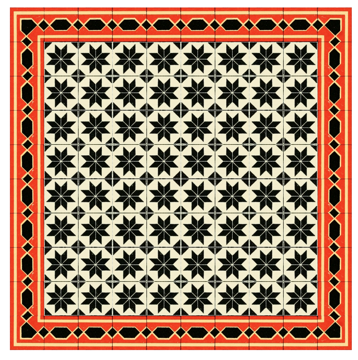 An example of an ornamental tile from Deepak's web app